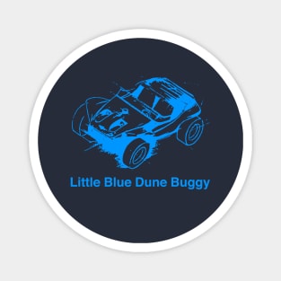 Little Blue Dune Buggy Magnet